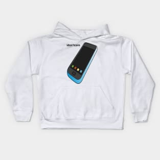 iphone hate droid love Kids Hoodie